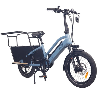NCM CG7 Step-Thru Cargo E-Bike available from Brisbane Bike Rental in Indooroopilly