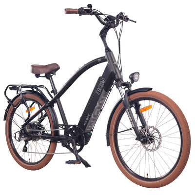 NCM Cru7 Cruiser E-Bike available from Brisbane Bike Rental in Indooroopilly