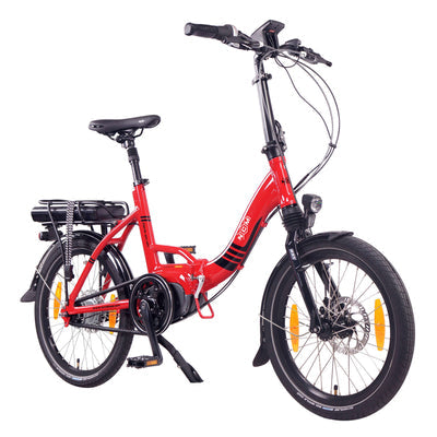NCM Paris Max N8R Folding E-Bike available from Brisbane Bike Rental in Indooroopilly
